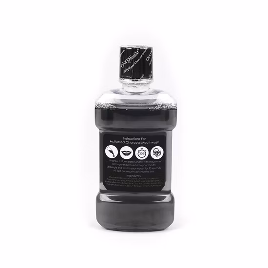 Wholesale Brand New 250 Ml Oral Care Activated Charcoal Mouthwash