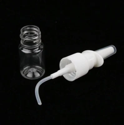 Nasal Spray Mist Nasal Inhaler Plastic HDPE Nose Mouth Spray for Medical Bottle